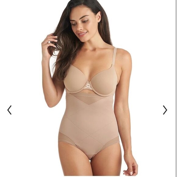 Naomi & Nicole Shapewear Women's Inside Magic Tummy Tuck Hi Waist Panties 3X - Picture 1 of 13